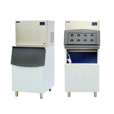 China Commercial 450 Kg / 24 Hours Per Day High Production Split Type Commercial Ice Cube Maker for sale