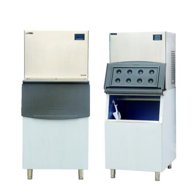 China Commercial 550 Kg / 24 Hours Per Day Crack Type Commercial Ice Cube Maker Machine With 304 Stainless Steel for sale