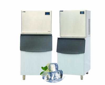 China Commercial Durable Water Cooled Ice Maker , Coffee Use Ice Cube Making Machine for sale