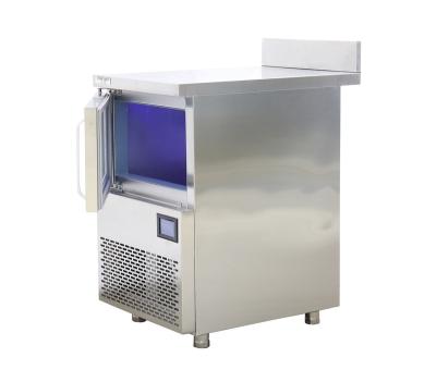 China Commercial Blue Light LED Cube Ice Machine with SS304 Shell for Private Club for sale