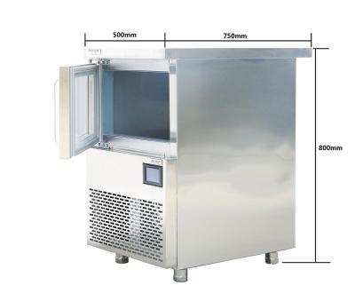 China Commercial 50kgs/24h Square Ice Machine For Commercial Use With Blue LED Light for sale