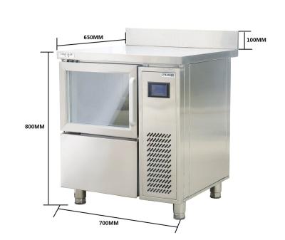 China Commercial Automatic Commercial Bar Ice Maker Machine With 304 Stainless Steel Shell for sale