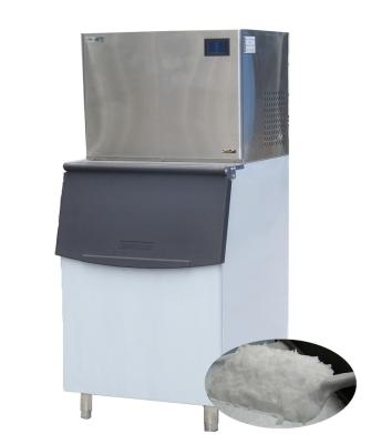 China Commercial Flake Ice Machine for Keeping Seafood Fresh with 304 Stainless Steel Shell for sale