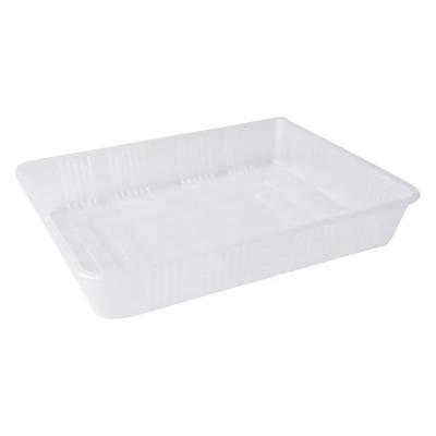 China 250g Beef and Mutton Roll Tray Food Grade PP Antifreeze Disposable Plastic Meat Roll Box for sale