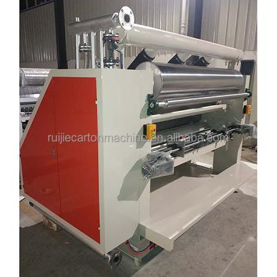 China machinery & Material Ruijie 3 ply e flute single facer corrugated board machine for sale