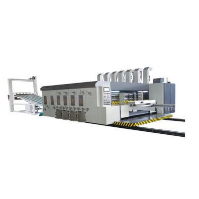 China High Speed ​​Fully Automatic Printing Shops Flexo Printer Slotting Die Cutter Machine for sale