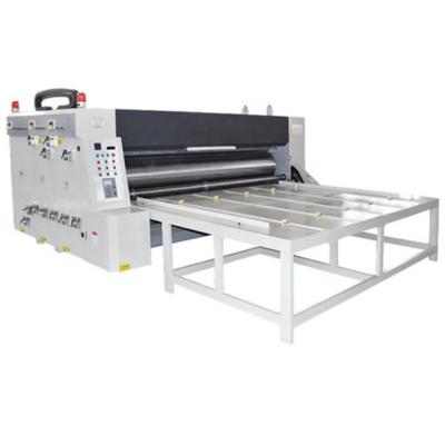 China Line Feeding 3 Color Corrugated Paper Flexo Printing Slotting Die Cutting Machine for sale