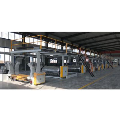 China machinery & Material 3 5 High Speed ​​7 Ply Corrugated Cardboard Production Line for sale