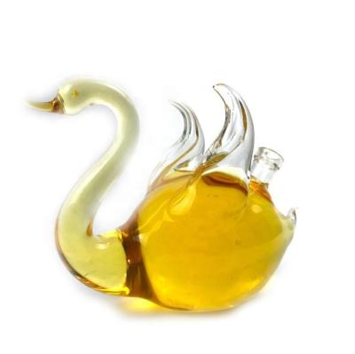 China High Borosilicate Shepherd 35-Oz Glass Hog Glass Figurine, Mouthblown Liquor Lead Free Large Borosilicate Animal Glass Decanters for Bourbon, Whiskey, for sale