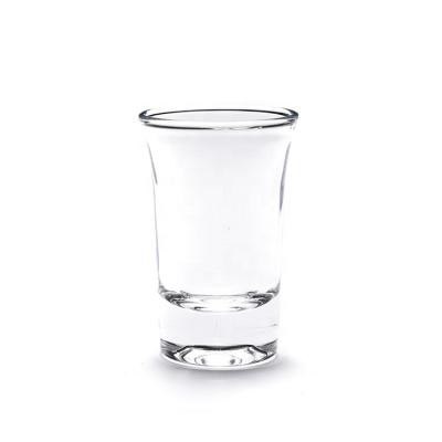 China Wholesale 2oz Spirit Wine Glass Viable Viable Vodka Shot Glasses Custom Shot Glasses for sale