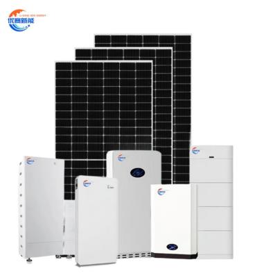 China Home Hybrid Off Grid Power System 50Kw 100Kw 200Kw 300Kw 1000Kw Full System Solar Powered Industrial Set for sale