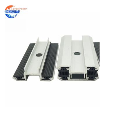 China Fixed Metal Roof Mount Solar Panel PV Roof Rack Rail Structure for sale