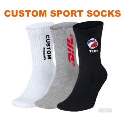 China Zhuji Customization Sweat-absorbent Socks Manufacturers High Quality Athletic Socks Customized Pictures And Sample Socks for sale