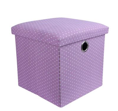 China Wholesale Foldable Stool Stool Cloth Living Storage Stool With Holes for sale