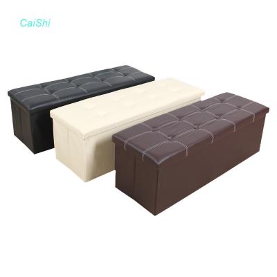 China Beautiful Home Furniture Folding Foldable Bed For OEM Style Stool Storage Living Bench Stool for sale