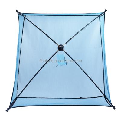 China Multifilament Square PE Trap Elevator Net Cage Net Fishing Freshwater Trap for sale