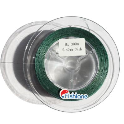 China PE 8X 8 Strand Float Locator Braided Coated Fishing Line Braided Line PE Braid Fishing for sale