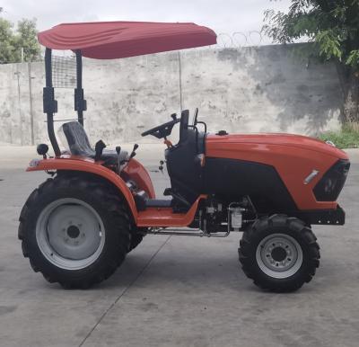 China Factory Hot Sale 35hp Compact Tractor With Front Loader Farm Tractor for sale