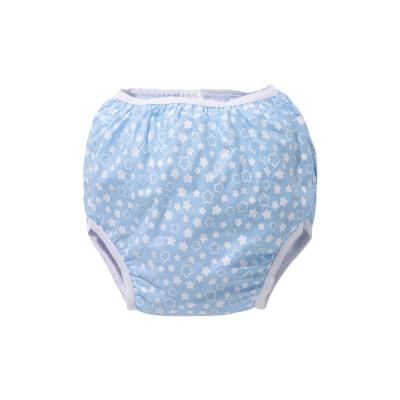 China Customized Double Platform Printed Waterproof Adult PVC Baby Diaper Pants for sale