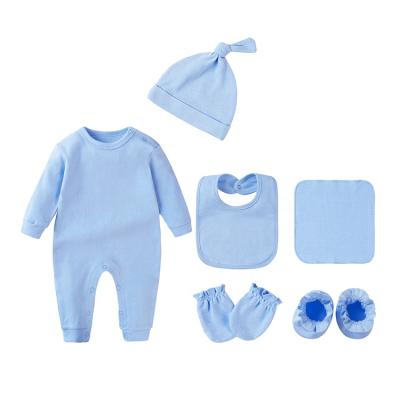 China Factory Supply Comfortable 8 Pieces Baby Pajamas Baby Onesie Onesie Gift Set Newborn for sale