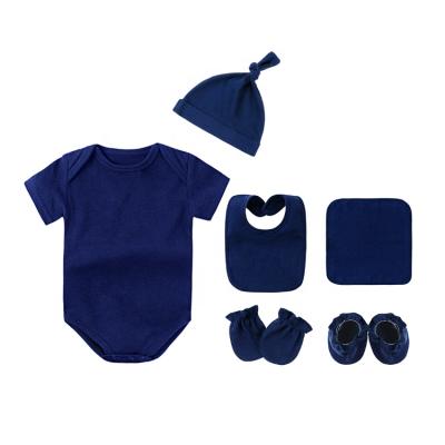 China Custom 100% Cotton Infant& Toddler Clothing Baby Clothes Outfit Baby Pajamas for sale