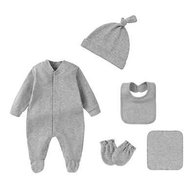 China Comfortable Factory Supply Customized Jumpsuit Infant Jumpsuit Overall 6 Feet Clothes Set for sale