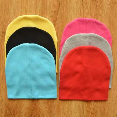 China New Baby Born Simple Baby Hat Winter Cotton Hat Child Eco - Friendly Comfortable for sale