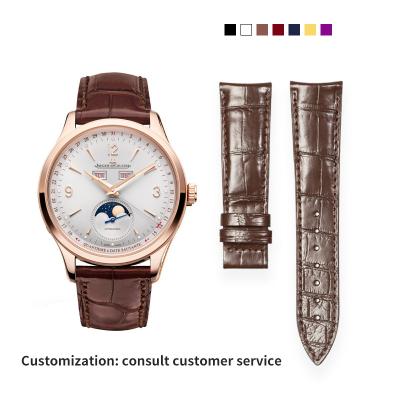 China Best Fashion Design Multiple Leather Durable Smart Luxury Watch Band Beautifully For Jaeger-Lecoultre Master for sale