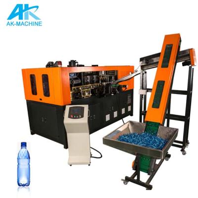 China 2000BPH plastic bottle bottle making machine price / 2/4/6 cavity blow molding machine with good shape for sale