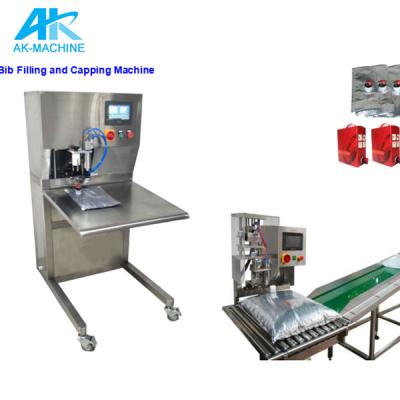 China Beverage Juice Filling Machine By Automatic BIB bag in can filling machine and sealing machine for sale