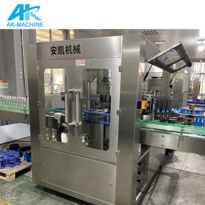 China High Capacity Round Beverage Rotary Hot Melt Bottle BOPP Labeling Machine / Trustworthy Label Making Machine for sale