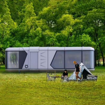 China Simple Installation Space Capsule Container House For Lawn Camping for sale