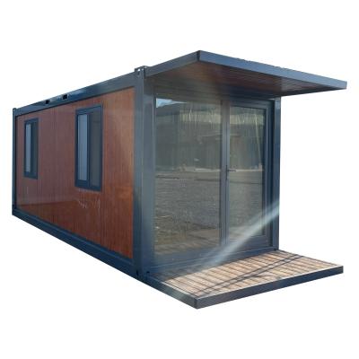 China Tiny Portable Flat Pack Container House Steel Frame 20ft Container House for sale