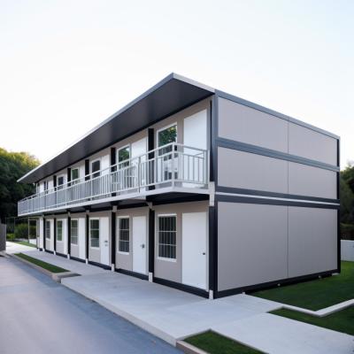 China Easy Assembly Foldable Prefabricated Container House For Working Use for sale