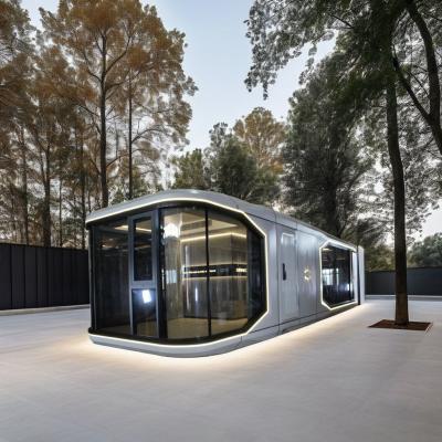 China Outdoor Modular Prefabricated Capsule House With Customizable Interiors for sale