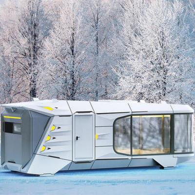 China Portable Living Prefab House Space Capsule Luxury Comfortable With Bathroom for sale