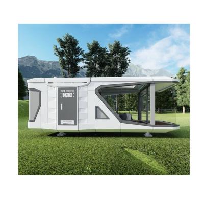 China Luxury Movable Space Capsule House Wind Resistant Travel Hotel Use for sale