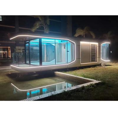 China Compact Residential Luxury Capsule House Whitle Sound Proof For Living for sale