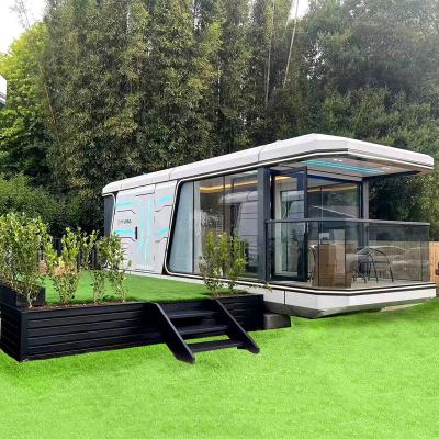 China Outdoor Prefabricated Modular Capsule House Compact For Holiday Resort for sale