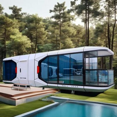 China Environmentally Friendly Space Capsule House Easy To Install Modern Capsule House for sale