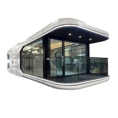 China Rock Wool Insulation Space Capsule House Corrosion Protection Space Capsule Home for sale