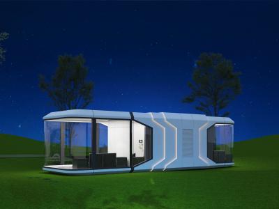 China N7-11.5 Space Capsule Container House Customised With Futuristic Design for sale