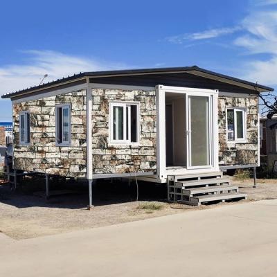 China Prefabricated Modern Module 8 Bedroom 20Ft Expandable Container Tiny House To Live In Portable Prefab House for sale