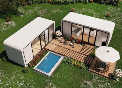 Κίνα Τελευταία καυτή πώληση Apple Cabin Modular Resort Οικογένεια Μικρά ξενοδοχεία προς πώληση