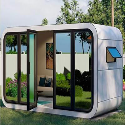 China Outdoor Luxury Design Prefabricated House Hotel Apple Cabin Tiny Pod Bars Mobile Homes Fancy Prefab Container House in Hot Sale for sale