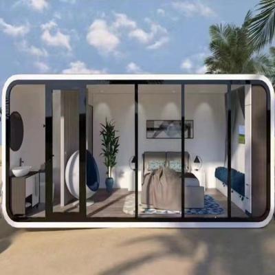 China Nuevos productos de venta caliente Casa prefabricada Apple Cabin Hotel de lujo Cabina de oficina pequeña personalizada Apple Homes Container en venta