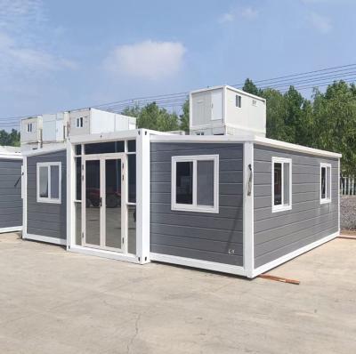 China China Fabriek Luxe Villa Prefab Modern Uitbreidbaar Containerhuis Prefab Uitbreidbaar Huis 3 in 1 Te koop