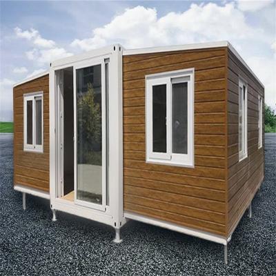 China Expandable Container House Expandable Container Villa with Steel Frame and Insulated Wall Panel for sale