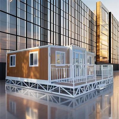 China Luxus-Bestseller Erweiterbares Containerhaus 20FT 40FT Zuhause Schnelle Installation für Wohnraum zu verkaufen