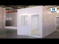 customized mini warehouse flat pack container house prefab windproof structure